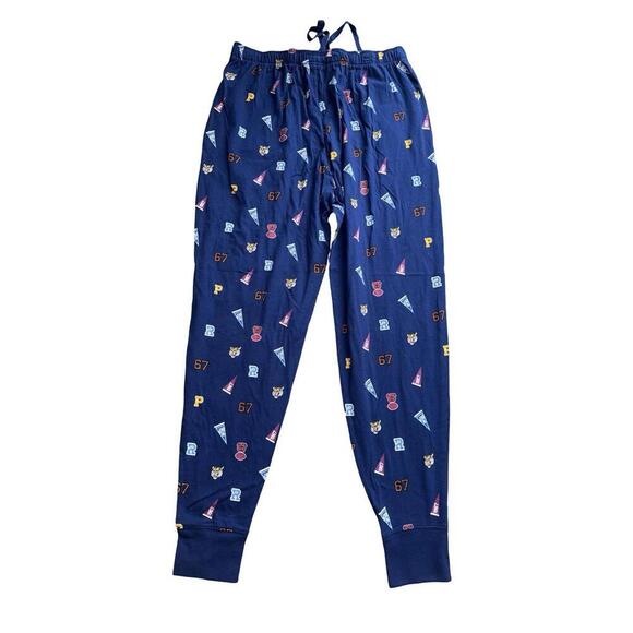 Polo Ralph Lauren Mens Pep Rally Knit Jogger Pajama Sleep Pants Royal Sz L - NWT - Picture 6 of 6